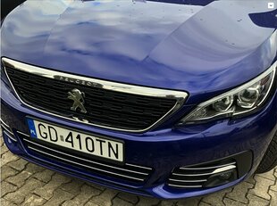 PEUGEOT 308 - CHROM lamellid GRILL atrape Tuningil цена и информация | Дополнительные принадлежности | kaup24.ee