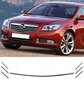 OPEL INSIGNIA - CHROM GRILL kaitseraua liistud Valatud kaitseraua liistud цена и информация | Lisaseadmed | kaup24.ee