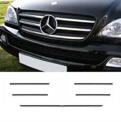 Mercedes ML W163 - Grill LISTS CHROM Chrome цена и информация | Дополнительные принадлежности | kaup24.ee