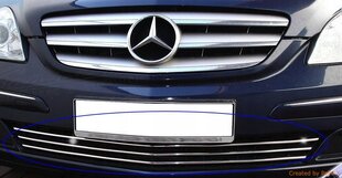 Mercedes B W245 - CHROM GRILL võrede liistud Tuning hind ja info | Lisaseadmed | kaup24.ee