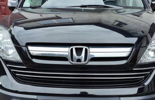 HONDA CRV CR-V III - GRILL CHROME trim цена и информация | Дополнительные принадлежности | kaup24.ee