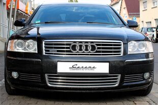 AUDI A8 D3 4E CHROM GRILL trimmimine Tuning цена и информация | Дополнительные принадлежности | kaup24.ee