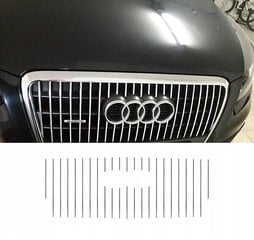 AUDI Q5 8R 08-12 CHROM GRILL kaitseraua liistud Valatud kaitseraua liistud цена и информация | Дополнительные принадлежности | kaup24.ee