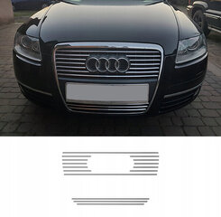 AUDI A6 C6 - KROOMITUD GRILL GRAMBLE LAYERS CHROME hind ja info | Lisaseadmed | kaup24.ee