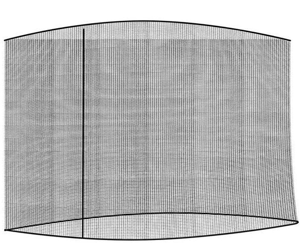 Malatec aia vihmavarjuvõrk sääskede vastu 3m - must цена и информация | Sääsevõrgud, putukavõrgud | kaup24.ee