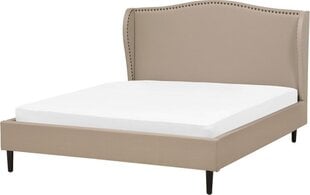 Кровать Beliani Colmar, 140x200 см, песочного цвета цена и информация | Кровати | kaup24.ee