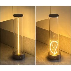 Tasakaalustuslamp magnetilise lülitiga 24cm hind ja info | Laualambid | kaup24.ee