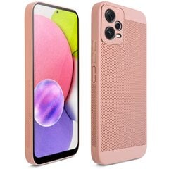 Moozy Xiaomi Redmi Note 12 5G ümbris tuulutusdisainiga telefoni kaas VentiGuard Case, Roosa hind ja info | Telefoni kaaned, ümbrised | kaup24.ee