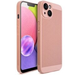 Чехол iPhone 13, iPhone 14 с вентиляционным дизайном Moozy VentiGuard Case, розовый цена и информация | Чехлы для телефонов | kaup24.ee