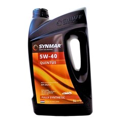 SYNMAR QUINTUS 5W-40, A3/B4, моторное масло, 5л цена и информация | Моторные масла | kaup24.ee