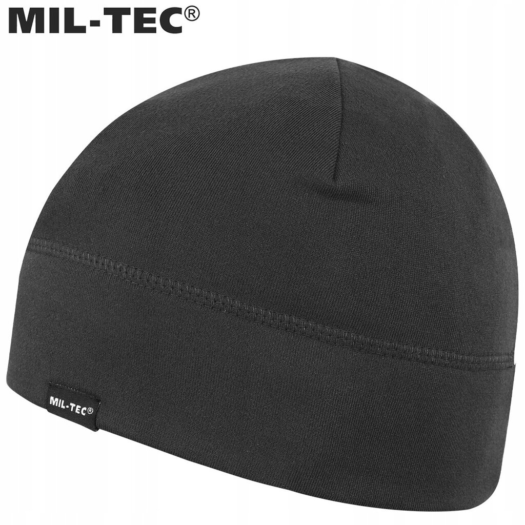 Talvine müts, Mil-Tec, BEANIE SOFT, Must hind ja info | Meeste sallid, mütsid ja kindad | kaup24.ee