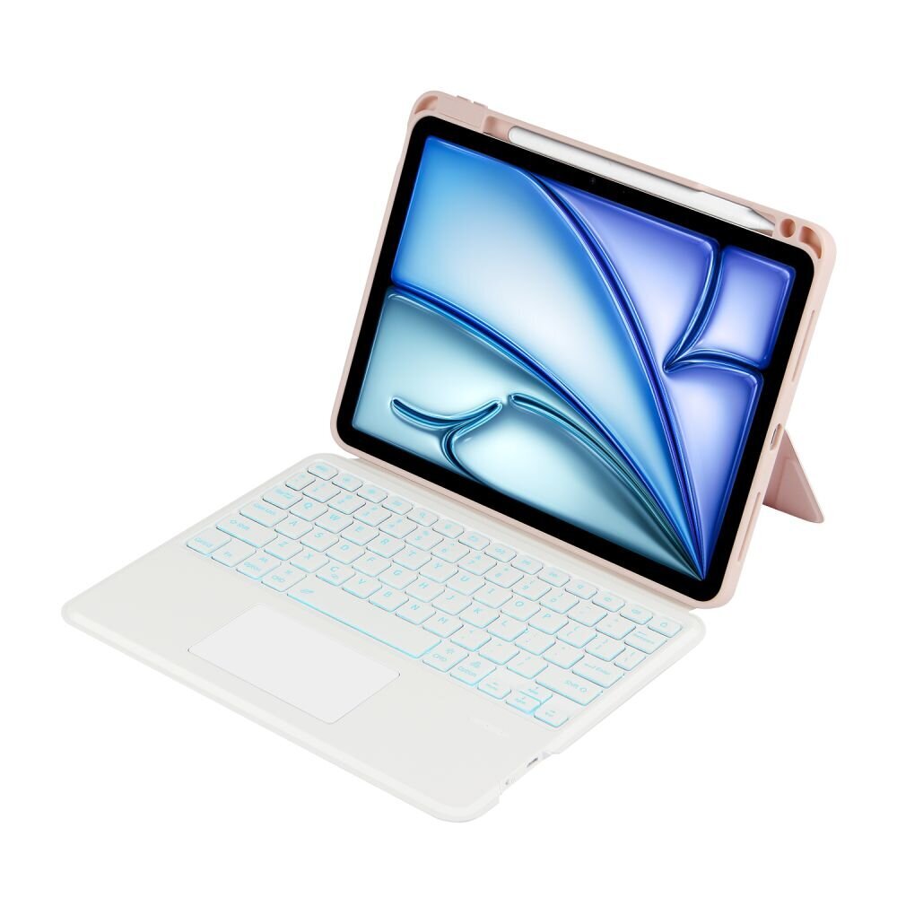 TECH-PROTECT SCMAG PLIIATS + KLAVIATUUR IPAD AIR 10.9 4 | 5 | 2020-2022 | 11 6 | 2024 ROOSA цена и информация | Tahvelarvuti kaaned ja kotid | kaup24.ee