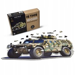 LARGE HUMMER WOOD PUZZZZLE 550 tükki XXL raske puzzle hind ja info | Pusled | kaup24.ee