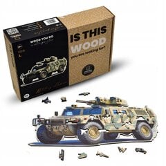 MILITAARNE PUUDI PUZZLE 170 tk JEEP HUMMER L hind ja info | Pusled | kaup24.ee