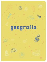 A5 Ruuduline Märkmik, 60 Lehte, Geograafia, 10 tk, Segavärv - E-kaubanduse toote andmete ettevalmistamine hind ja info | Vihikud, märkmikud ja paberikaubad | kaup24.ee