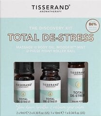 Total De-stress Discovery Kit - Essential products for relaxation (2 x 9 ml, 1 x 10 ml) hind ja info | Eeterlikud ja kosmeetilised õlid | kaup24.ee