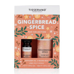 TISSERAND AROMATHERAPIA Gingerbread Spice Duo Collection - difuusoriõli ja toasudu (1 x 9 ml, 1 x 100 ml) цена и информация | Эфирные, косметические масла, гидролаты | kaup24.ee