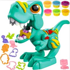 Plastiliin - komplekt - dinosaurus Kruzzel 22775 hind ja info | Kunstitarbed, voolimise tarvikud | kaup24.ee