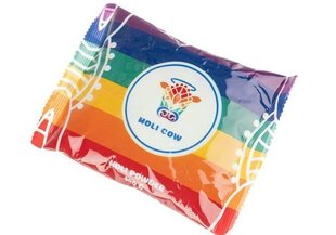 Holi Cow värviline Holi pulber - komplekt 10x100g hind ja info | Peokaunistused | kaup24.ee