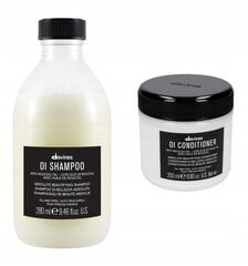 DAVINES OI komplekt: šampoon 280ml + palsam 250ml hind ja info | Juuksepalsamid | kaup24.ee