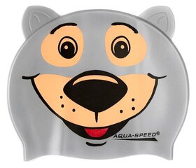 Ujumismüts lastele Aqua Speed Bear hind ja info | Ujumismütsid | kaup24.ee