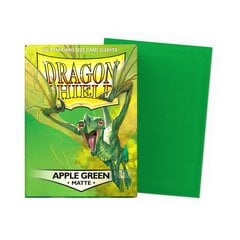 Kaardivarrukad Dragon Shield Standard Sleeves Matte Apple Green, 100 tk. hind ja info | Lauamängud ja mõistatused | kaup24.ee