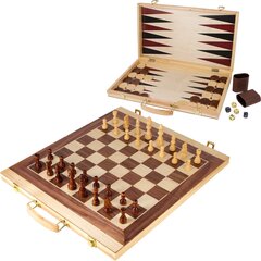 Male ja backgammoni lauamängukomplekt Small Foot hind ja info | Lauamängud ja mõistatused | kaup24.ee