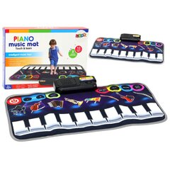 Hariv muusikaline matt Lean Toys Piano цена и информация | Настольные игры, головоломки | kaup24.ee