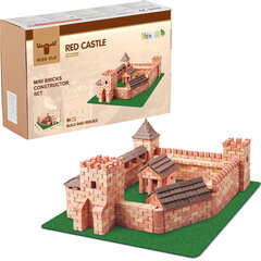 Small Brick Builder Wise Elk Red Castle, 1800 hind ja info | Klotsid ja konstruktorid | kaup24.ee