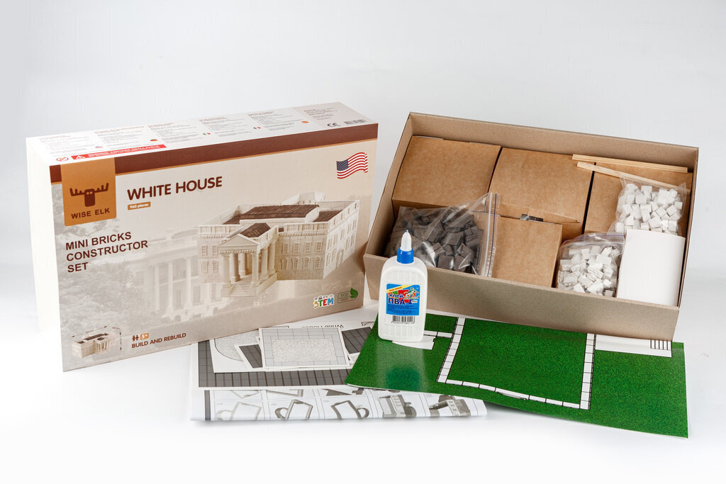 Small Brick Builder Wise Elk White House, 960 tk hind ja info | Klotsid ja konstruktorid | kaup24.ee