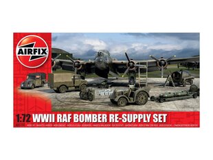 Airfix - WWII RAF Bomber Re-Supply Set, 1/72, A05330 цена и информация | Конструкторы и кубики | kaup24.ee