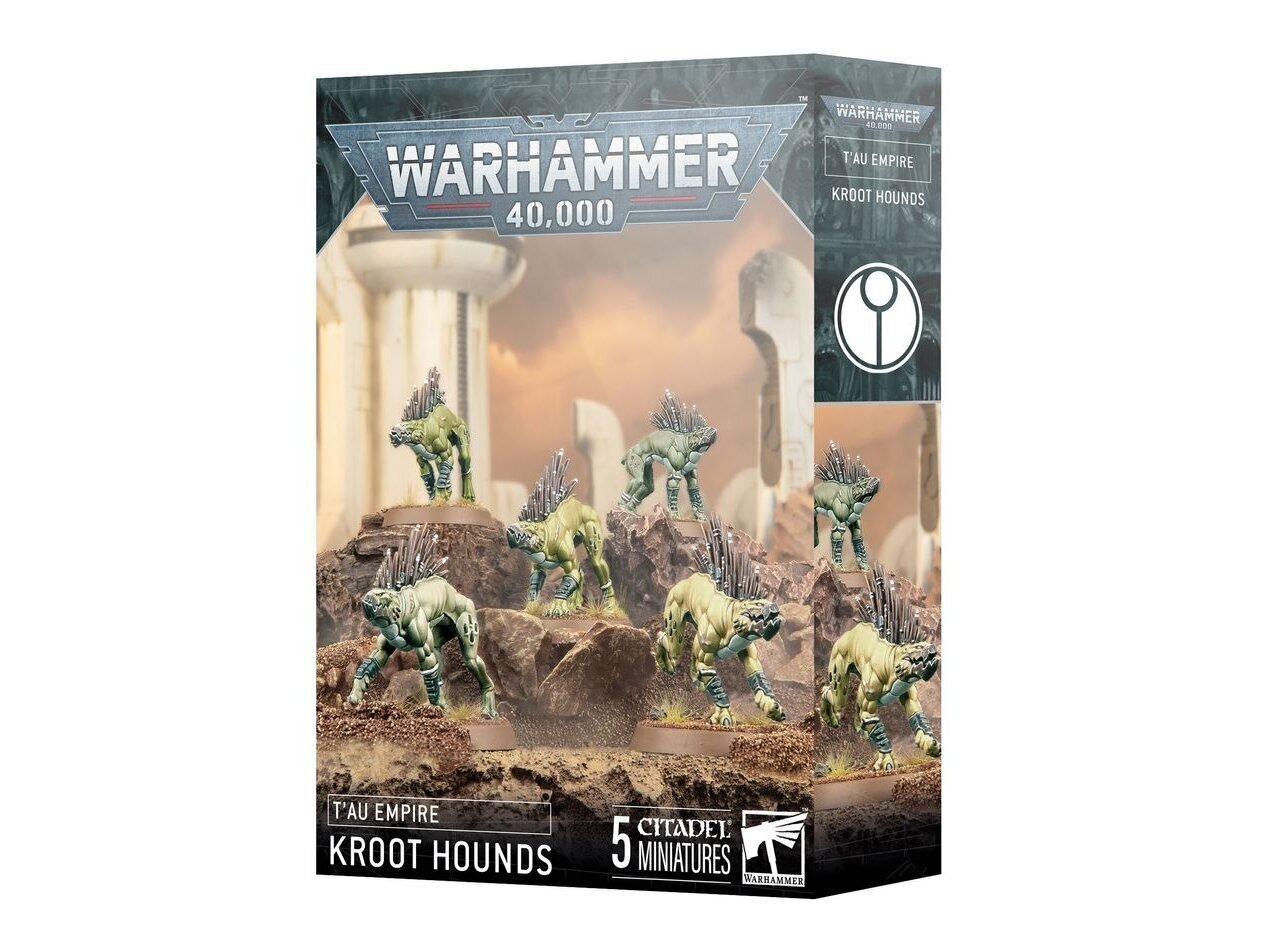 Kokkupandav mudel T'au Empire Kroot Hounds Warhammer 26 цена и информация | Klotsid ja konstruktorid | kaup24.ee