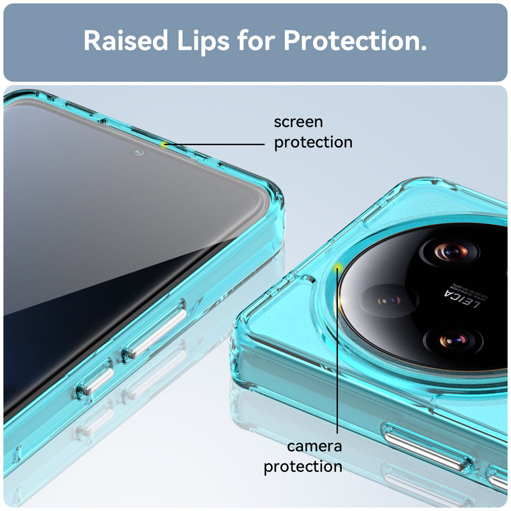 Newskin Clear Case Xiaomi 13 Ultra Helesinine цена и информация | Telefoni kaaned, ümbrised | kaup24.ee