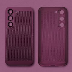 Чехол Samsung Galaxy S23 с вентиляционным дизайном Moozy VentiGuard Case, фиолетовый цена и информация | Чехлы для телефонов | kaup24.ee