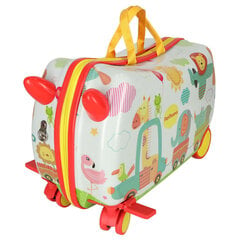 Детский чемодан Зоопарк цена и информация | Чемоданы, дорожные сумки | kaup24.ee