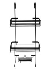 Подвесная полка для душа Ruhhy - черный цена и информация | Аксессуары для ванной комнаты | kaup24.ee