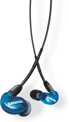 Shure SE215 Earphone, Blue W/MODEL: RMCE-UNI hind ja info | Kõrvaklapid | kaup24.ee