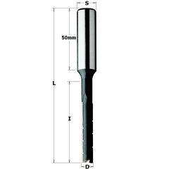 Otsafreesid puidule CMT 172.070.31; 7/55 mm; RH hind ja info | Käsitööriistad | kaup24.ee