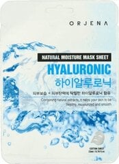 ORJENA - Hyaluronic Natural Moisture Mask Sheet, 23ml - niisutav lehtmask hind ja info | Näomaskid, silmamaskid | kaup24.ee