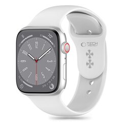 СИЛИКОНОВЫЕ ЧАСЫ APPLE WATCH 4 | 5 | 6 | 7 | 8 | 9 | SE (38 | 40 | 41 ММ) БЕЛЫЙ цена и информация | Аксессуары для смарт-часов и браслетов | kaup24.ee