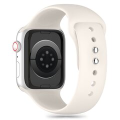 СИЛИКОНОВЫЙ ЗАЩИТНЫЙ ЧЕХОЛ ДЛЯ APPLE WATCH 4 | 5 | 6 | 7 | 8 | 9 | SE (38 | 40 | 41 ММ) STARLIGHT цена и информация | Аксессуары для смарт-часов и браслетов | kaup24.ee