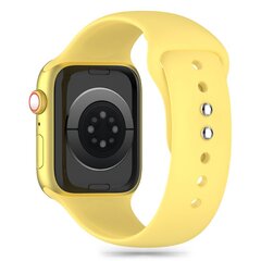 TECH-PROTECT СИЛИКОНОВЫЙ APPLE WATCH 4 | 5 | 6 | 7 | 8 | 9 | SE | ULTRA 1 | 2 (42 | 44 | 45 | 49 ММ) КАНАРЕЕЧНЫЙ ЖЕЛТЫЙ цена и информация | Аксессуары для смарт-часов и браслетов | kaup24.ee