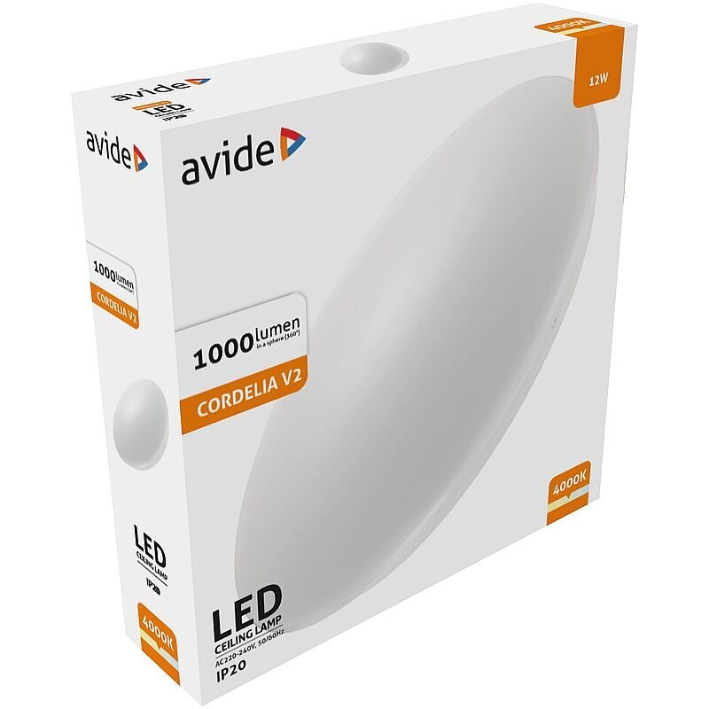 Avide LED-laevalgusti Cordelia 12W 4000K hind ja info | Laelambid | kaup24.ee