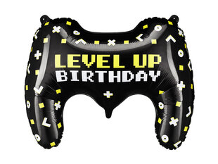 Fooliumist õhupall "Level up birthday" 72*52cm hind ja info | Õhupallid | kaup24.ee