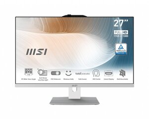 MSI All in One Modern AM272P 12M-628EU цена и информация | Стационарные компьютеры | kaup24.ee