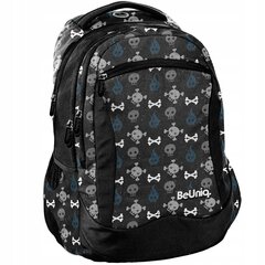 Kooli seljakott BeUniq Skull BU22SK-2808, 20 l, 41x31x18 cm hind ja info | Koolikotid, sussikotid | kaup24.ee