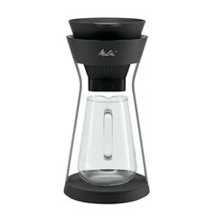 Melitta - AMANO Black-Silver - Кофеварка с заливным отверстием цена и информация | Аксессуары для кофейных аппаратов | kaup24.ee