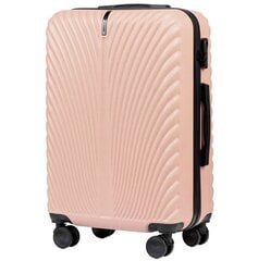 Keskmise suurusega kohver Wings SN120 M roosa цена и информация | Чемоданы, дорожные сумки | kaup24.ee