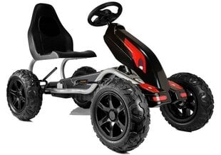 Pedaaliga Gokart B012, must hind ja info | Poiste mänguasjad | kaup24.ee