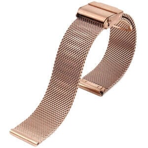 4wrist Milanese pull Samsungile 20mm - Rosegold цена и информация | Nutikellade ja nutivõrude tarvikud | kaup24.ee